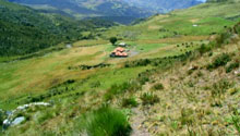 Vista de Sierra Nevada desde el ascenso al Ritacuba Blanco