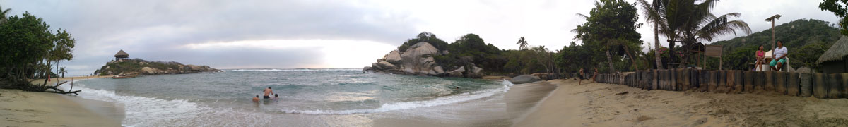 PANORMICA EN PLAYA CABAO SAN JUAN DEL GUA